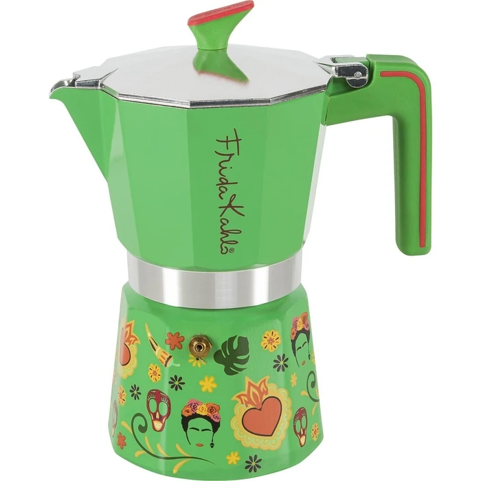Μπρίκι Espresso Pedrini 6TZ FRIDA KAHLO, Green