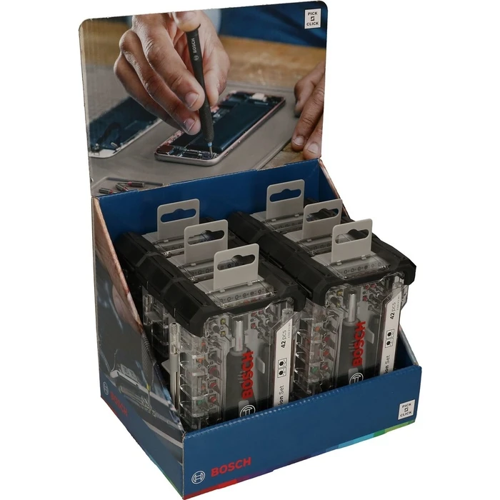 Κατσαβίδι με Μύτες Bosch Precision Screwdriving Bit Set 42-pcs.
