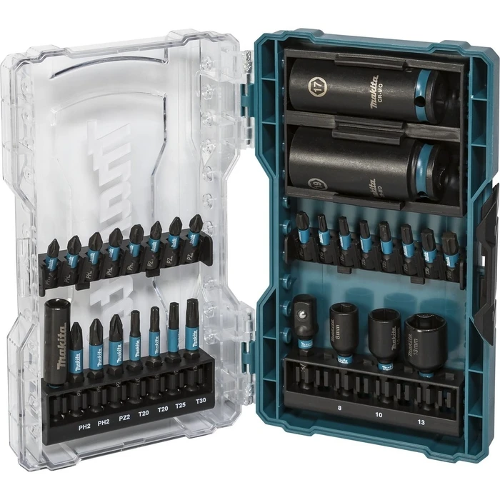 Μύτες Κατσαβιδιού Makita Impact Black Bit- & Punch nut-Set, 30-pcs.