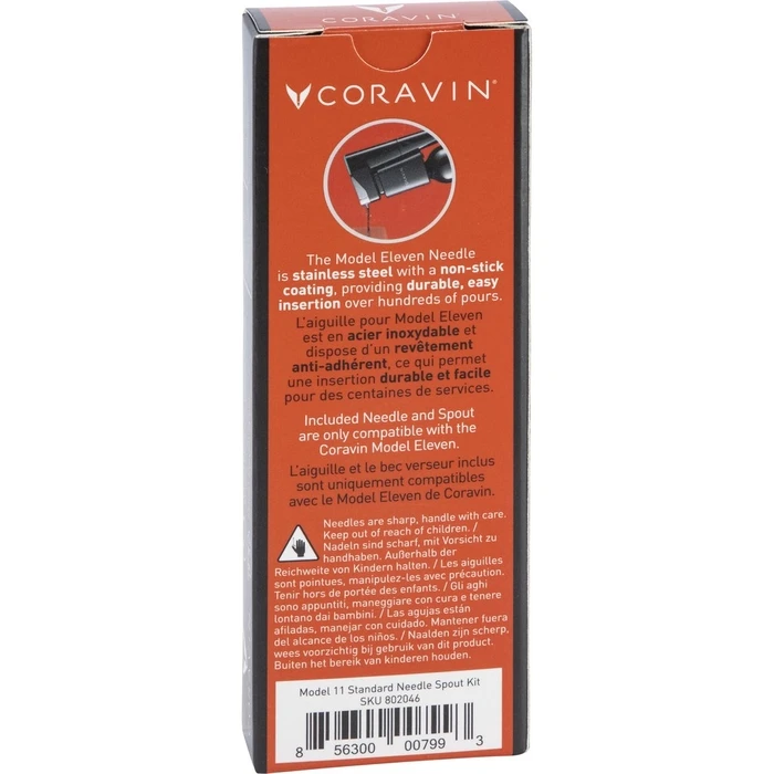 Εργαλείο Bartender Coravin Replacement Needle Model Timeless Eleven