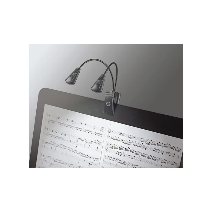 Φως Αναλογίου K&M 12243 Music Stand Light Double LED FlexLight
