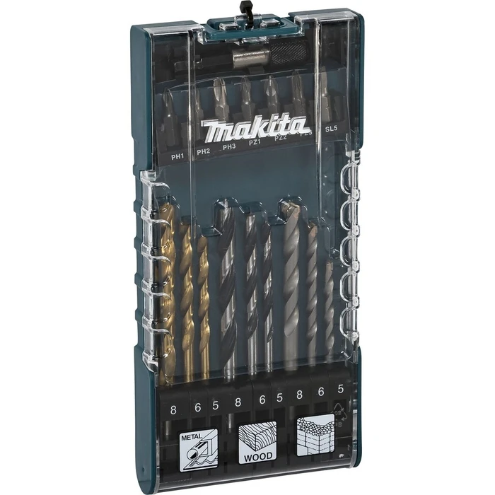 Τρυπάνια Makita Bohrer- Bit-Set 17-pcs.