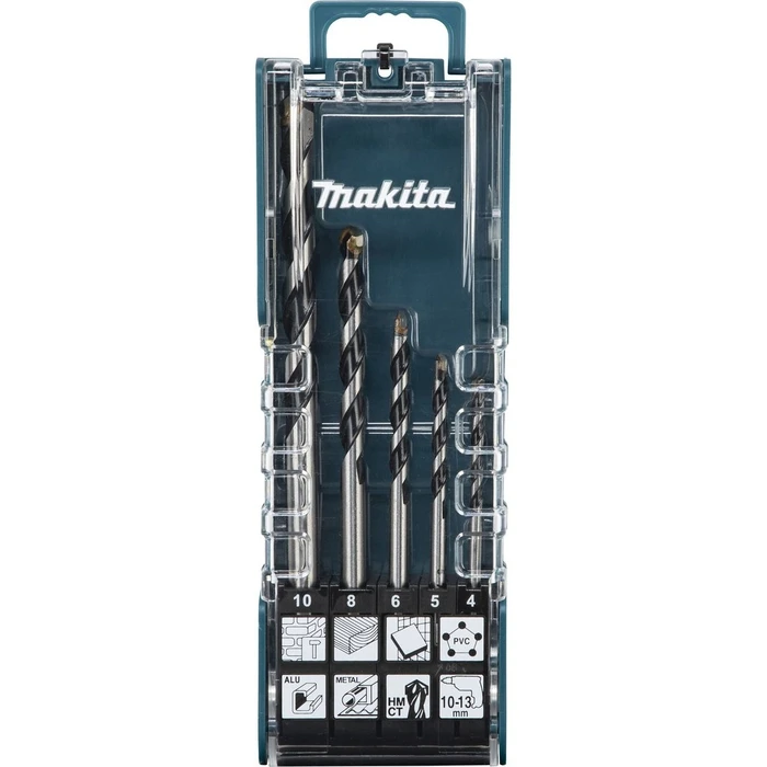 Τρυπάνια Makita TCT Multibohrer Set 5-pcs.