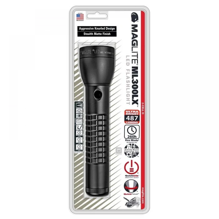Φακός Maglite ML300LX 2D Black