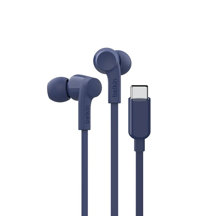 Handsfree Ακουστικά Belkin Rockstar InEar USB-C, blue G3H0002hqBLV2