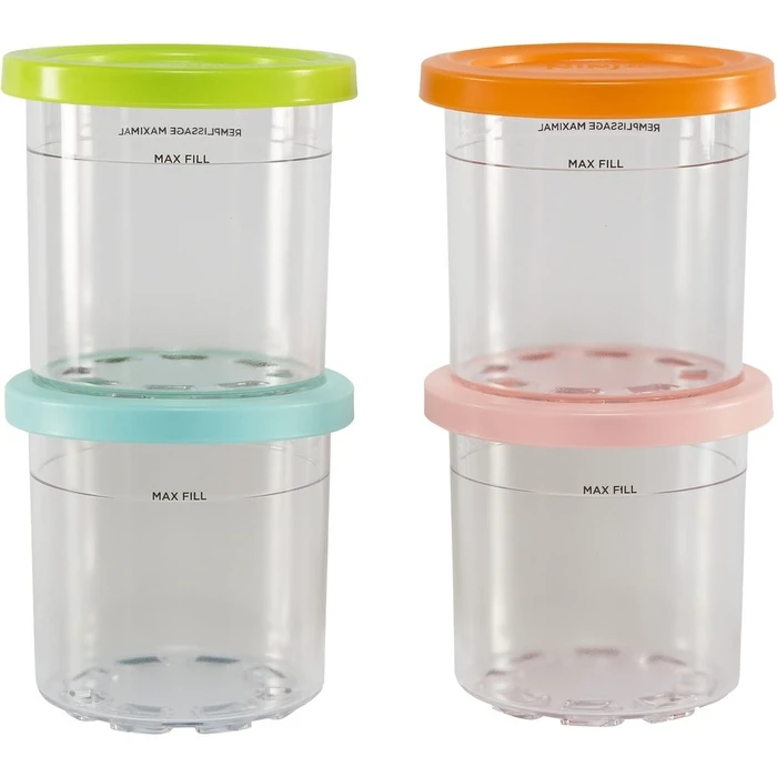 Δοχεία Φαγητού Ninja XSKPNTLID4EUK dessert containers 4 piece, colored