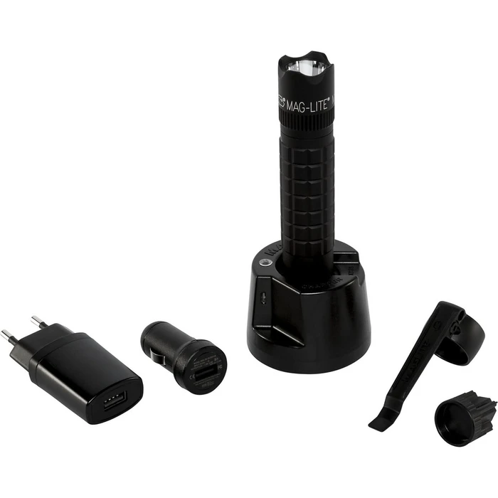 Φακός Maglite Mag-Tac Rechargeable plain bezel Black