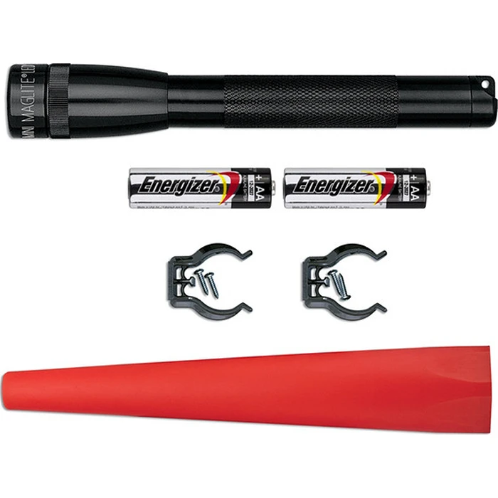 Φακός Maglite Mini-LED 2AA Safety lamp Black