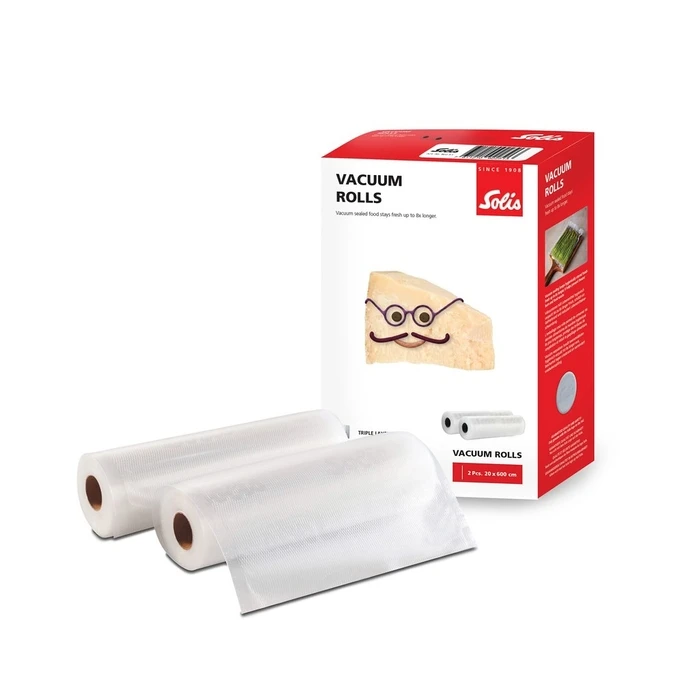 Σακούλες Vacuum Solis Vac Rolls 20x600cm 2 Rollen