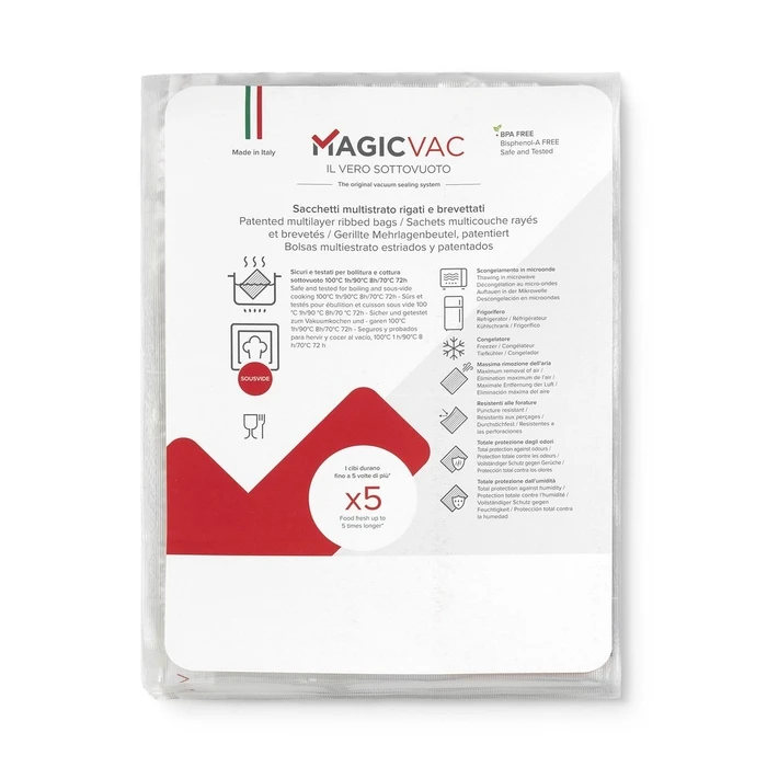Σακούλες Vacuum MagicVac 50 with Label 30 x 40 cm