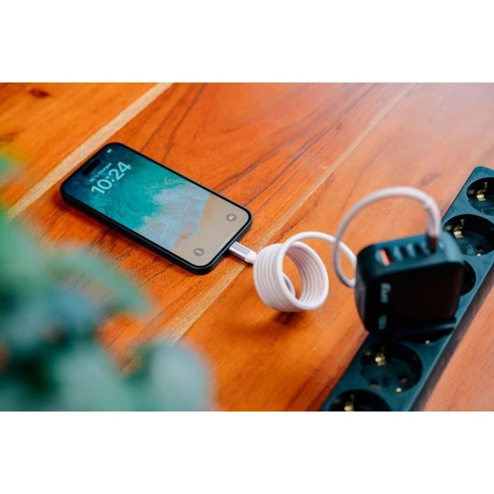 Καλώδιο USB Verbatim Sync&Charge 100W 120cm USB-C/USB-C Magnetic Gray