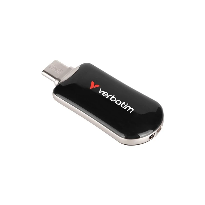 USB Flash 128GB Verbatim Plectra Black Type-C 30225