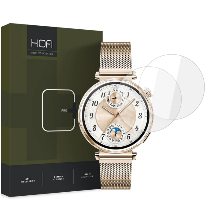 Hofi Glass Pro+ Huawei Watch GT 5 41mm Clear [2 PACK]