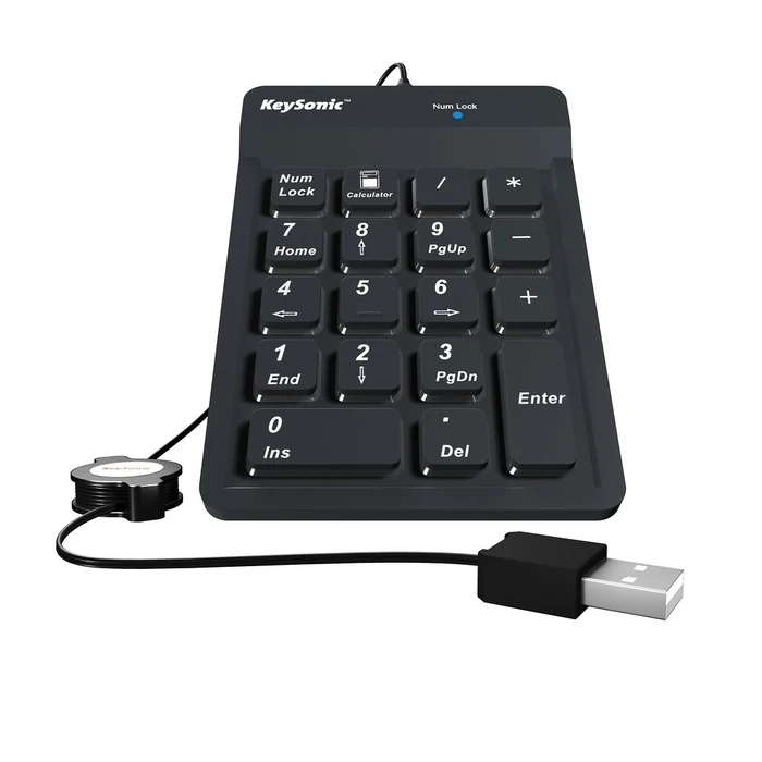 Αριθμό Πληκτρολόγιο Keysonic ACK 118 BK USB