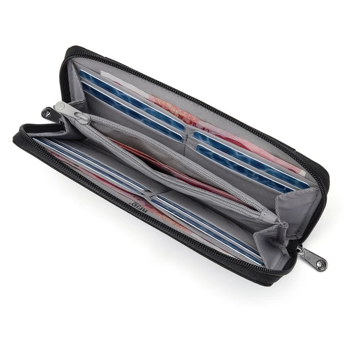 Ανδρικό Πορτοφόλι Pacsafe RFIDsafe Continental Black