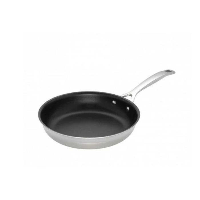 Τηγάνι Le Creuset 3-Ply Non-Stick 24cm Stainless Steel (96200224001000)
