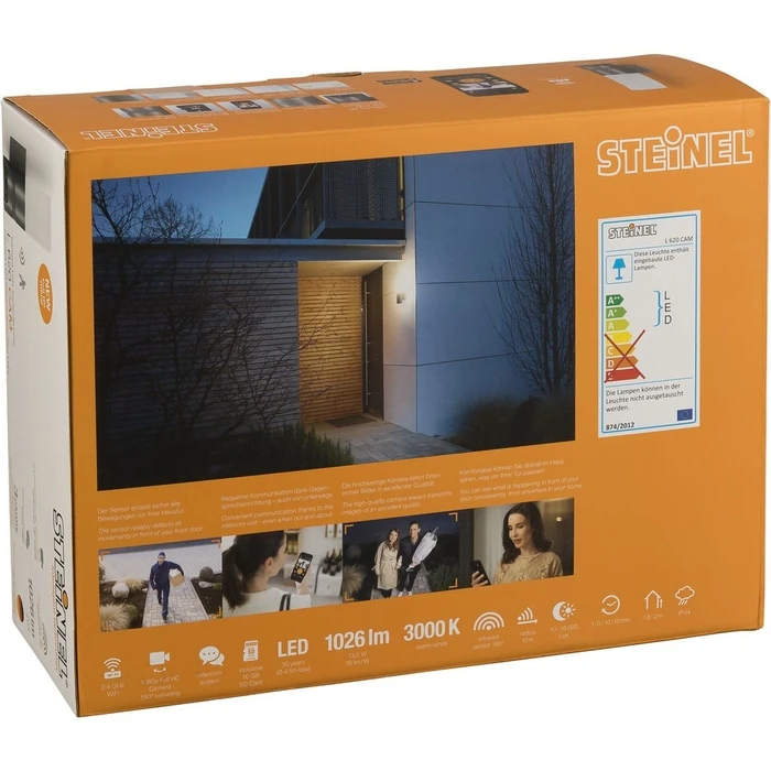 Κάμερα Παρακολούθησης Steinel L620 CAM ANT Outdoor Light