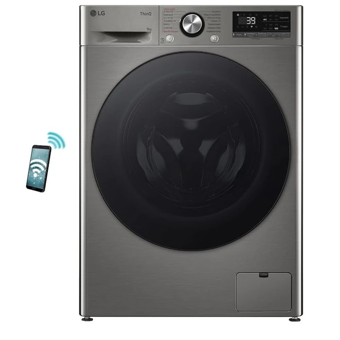 Πλυντήριο Ρούχων 9kg Lg F2r7009tssb Slim