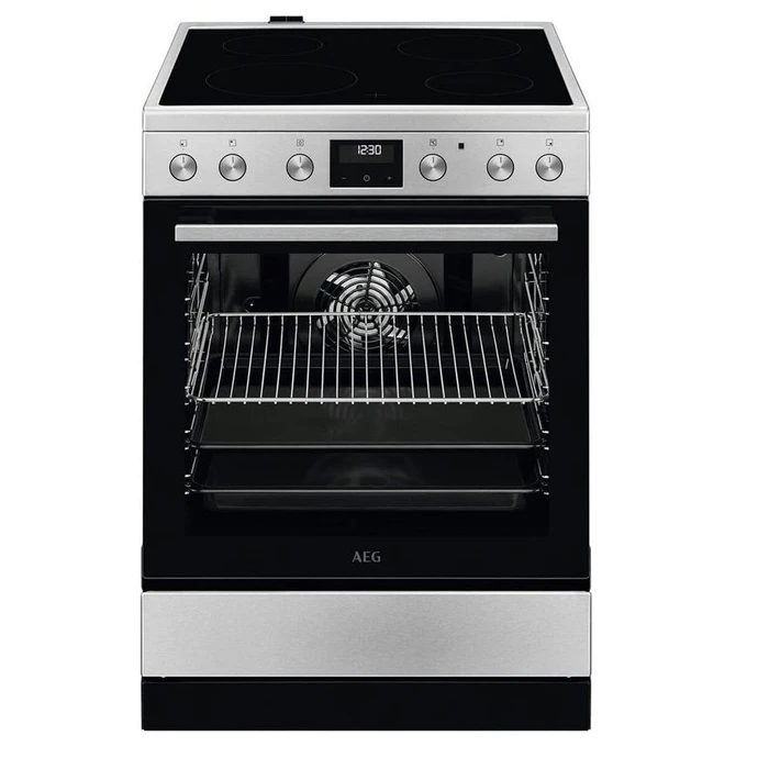 Κουζίνα Κεραμική Aeg Ccb6441nbm Inox