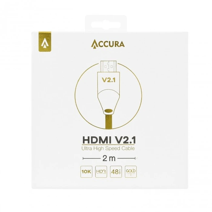 Καλώδιο HDMI Accura Premium σε HDMI 2.1 2.0m