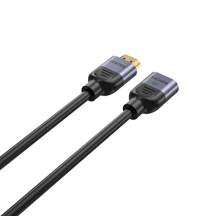 Καλώδιο HDMI Unitek επέκτασης (αρσενικό σε θηλυκό) 2.1, 8K 0.5m