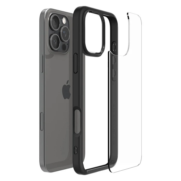 Θήκη Κινητού Spigen Ultra Hybrid για iPhone 16 Pro – μαύρο ματ
