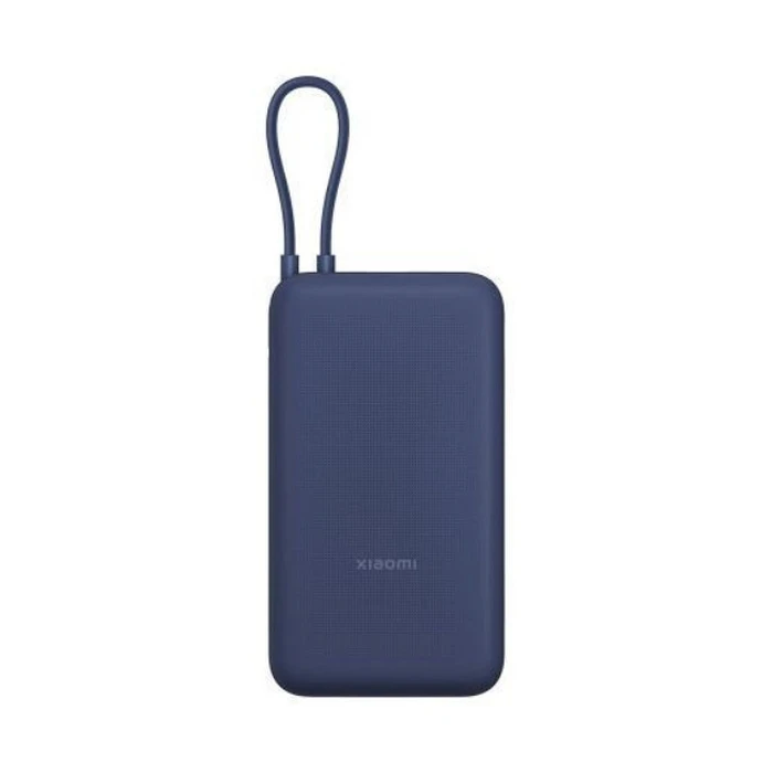 Power Bank Xiaomi 33W 20000 mAh με ενσωματωμένο Καλώδιο Μπλε