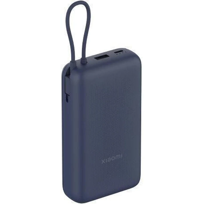 Power Bank Xiaomi 33W 20000 mAh με ενσωματωμένο Καλώδιο Μπλε