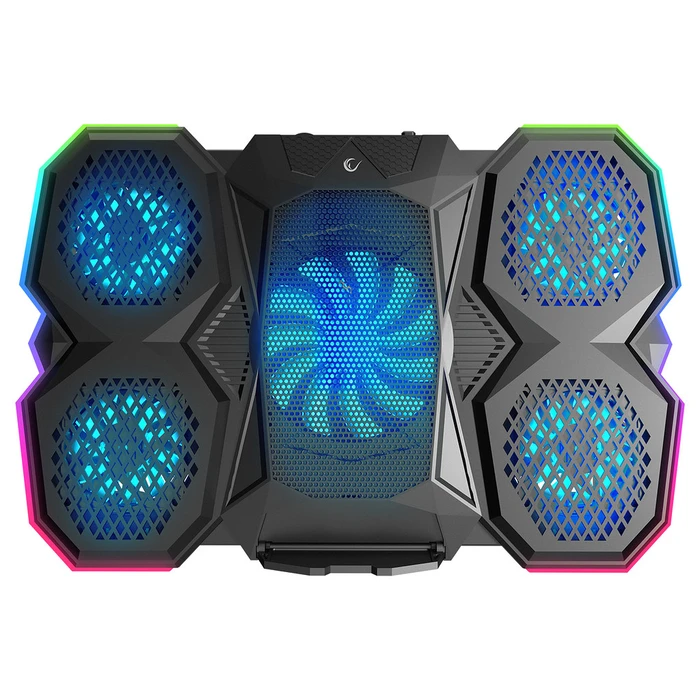 Βάση Laptop Rampage X-RANGER – 9-17" με RGB και ρύθμιση ύψους