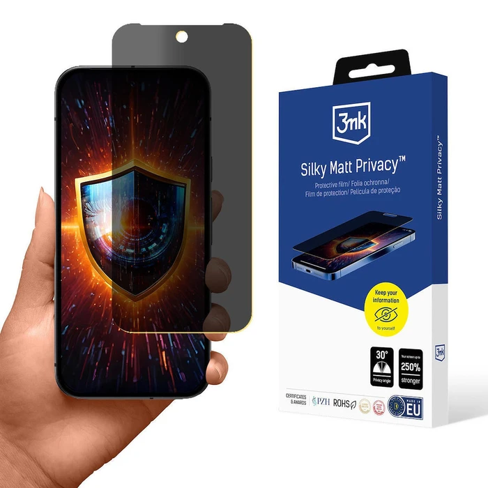 Screen Protector 3MK Silky Matt Privacy για Google Pixel 9A