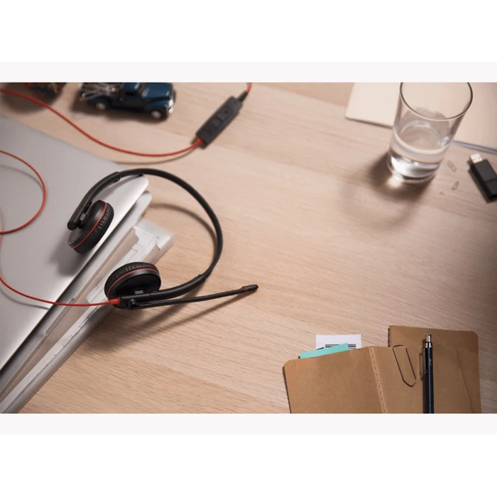 Multimedia Ακουστικά Plantronics Blackwire 3220 duo – Μαύρο