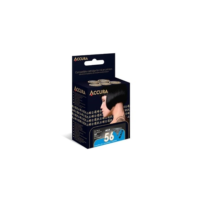 Μελάνι Συμβατό Accura για HP No. 56 (C6656AE)