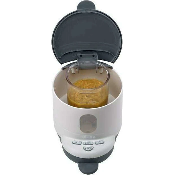 Θερμαντήρας Μπιμπερό Beaba διανομέας νερού Bib'expresso 2 σε 1 λευκό/γκρι