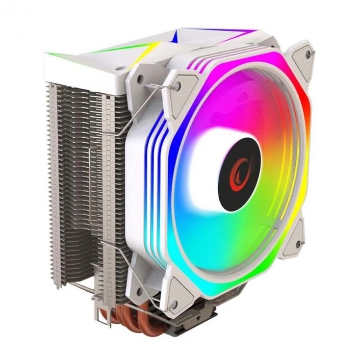 Ψύκτρα CPU Rampage Octagon C50 – 1800RPM, 120mm ARGB, λευκή