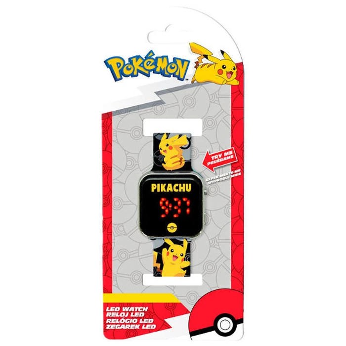 Παιδικό Ρολόι LED Pokemon Pikachu AVG4706