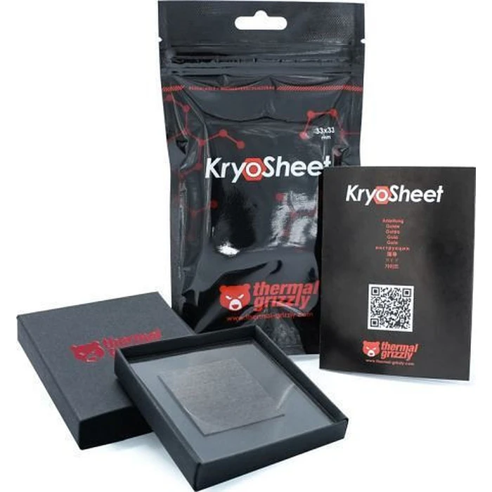 Thermal Pad Thermal Grizzly KryoSheet – στρώση από γραφένιο 33x33 mm