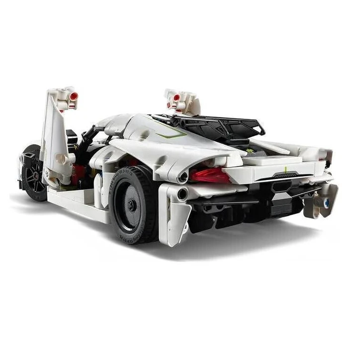 LEGO Technic 42184 Λευκό υπεραυτοκίνητο Koenigsegg Jesko Absolut