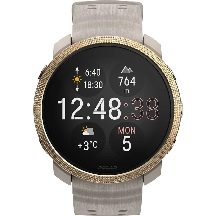 Smartwatch Polar Vantage M3 – Γκρι-χρυσό S-L