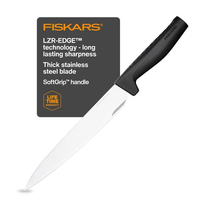 Μαχαίρι Κρέατος Fiskars Hard Edge 22 cm 1051760 μαύρο
