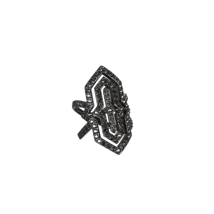 Γυναικείο Δαχτυλίδι Karl Lagerfeld 5448405 (55) από Ατσάλι Black