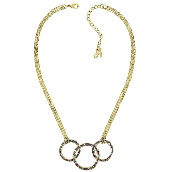 Γυναικείο Κολιέ Adore 5448644 (15cm)  Golden