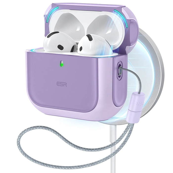 ESR Orbit Halolock MagSafe Apple AirPods 4 Purple