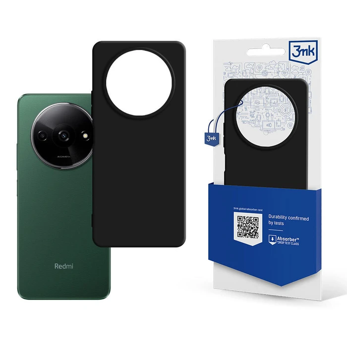 Θήκη Κινητού 3MK Matt for Xiaomi Redmi A3 - Black