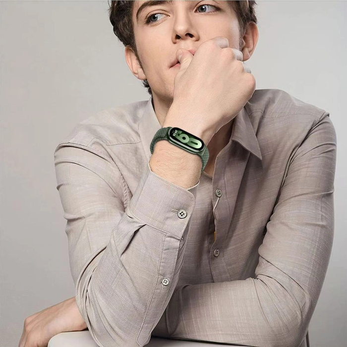Tech-Protect Nylonmag Xiaomi Smart Band 8 / 9 / NFC Starlight