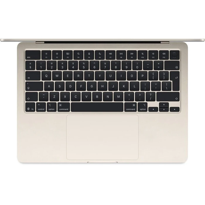 Laptop Apple 13,6" Macbook Air - M4 (10/8) 16GB / 256GB / Mac OS / Starlight (MW0Y3ZE/A)(US Keyboard)