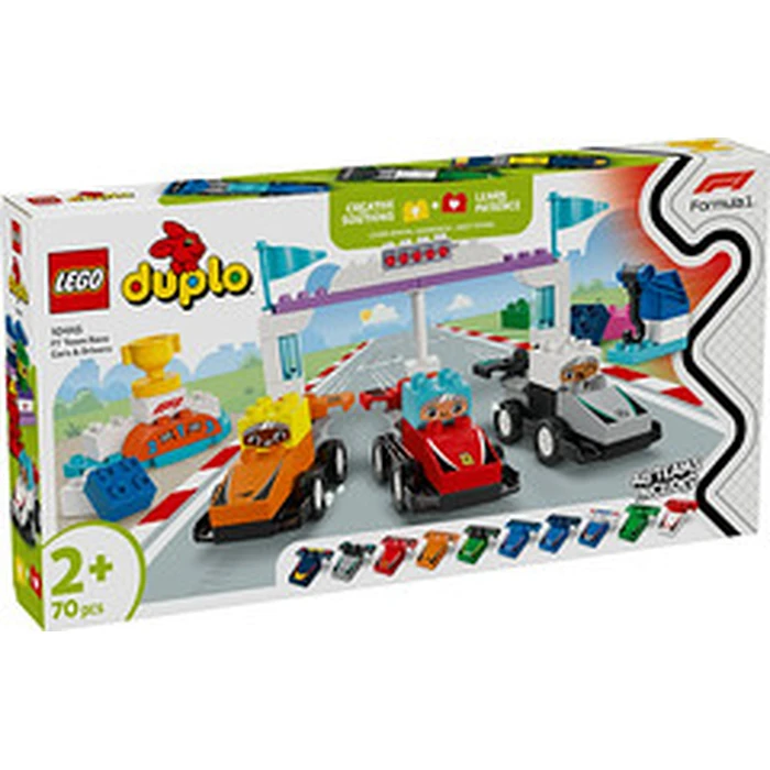 LEGO Duplo 10445 F1 Team Race Cars & Drivers