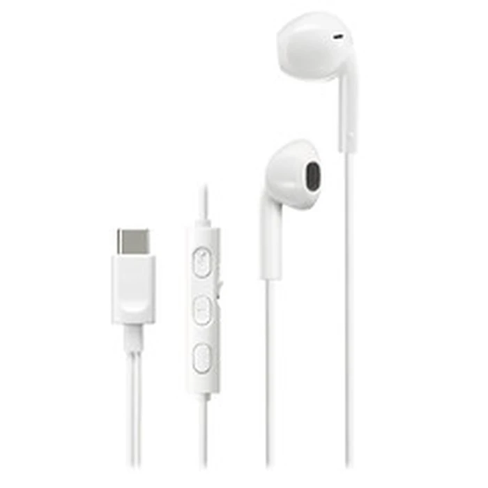 Handsfree Ακουστικά JVC HA-FR17UC Type-C Wired In-Ear White
