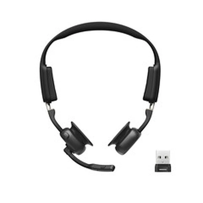 Ακουστικά VOIP Shokz OpenMeet UC Wireless Bone Conduction with USB-A adapter