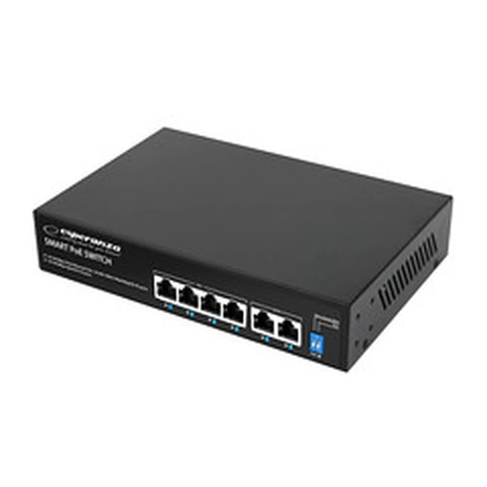 Network Switch Esperanza ENS105 6-port Poe 10/100 60W