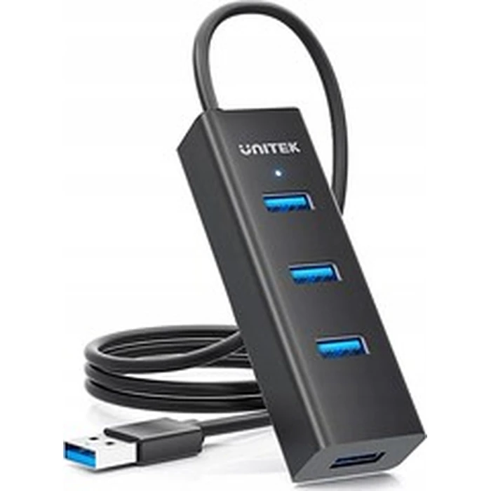 USB Hub Unitek Y-3089V01 USB 3.2 Gen 1 (3.1 Gen 1) Type-A 5000 Mbit/s Black